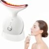 7 in 1 Face Massager Tool, Red Light Therapy for Face and Neck, Portable Face Lift Device, Neck Massager for Double Chin Reducer