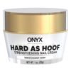 Onyx Professional Hard as Hoof Nail Strengthening Cream with Coconut Scent, Nail Growth & Conditioning Cuticle Cream Stops Splits, Chips, Cracks & Strengthens Nails, 1 oz